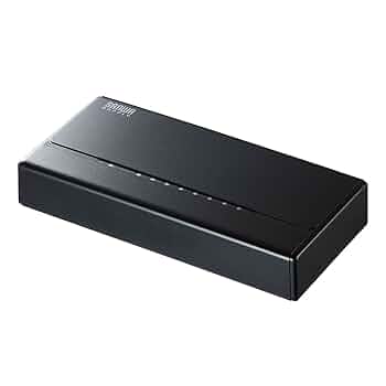 Amazon.co.jp: サンワサプライ スイッチングハブ(8ポート